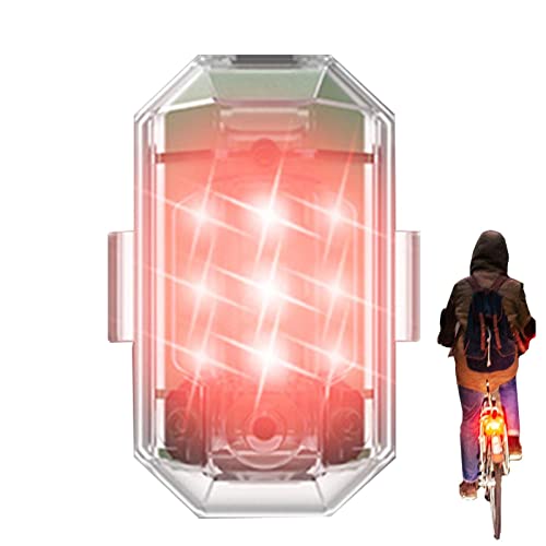 xiaolan Stroboscope pour drones | marche stroboscopiques 7 couleurs | Lumières stroboscopiques vol nuit rechargeables USB légères pour moto, vélo électrique, voiture RC