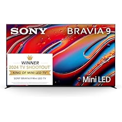 1 of Sony 65 Inch Mini LED QLED 4K Ultra HD TV BRAVIA 9 Smart Google TV with Dolby Vision HDR and Exclusive Features for PlayStation 5 (K-65XR90)