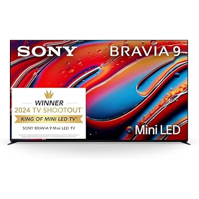 Sony 75 Inch Mini LED QLED 4K Ultra HD TV BRAVIA 9 Smart Google TV with Dolby Vision HDR and Exclusive Features for PlayStation 5 (K-75XR90)