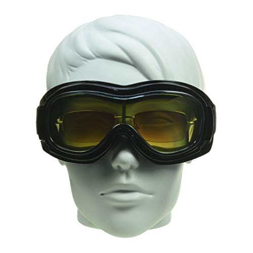 Bikershades Fit Over Goggles For Eye-Glasses Yellow Night Motorcycle Riding Cycling Skiing Sky Diving Indoor Outdoor Work #TOP4