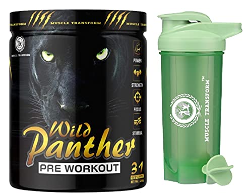 Muscle Transform Hardcore Pre-Workout Supplement with Creatine Monohydrate, Arginine AAKG, Beta-Alanine, Explosive & Intense Muscle Pump, Caffeinated-For Men & Women [31 Serv, Mix Berries] Free Shaker