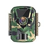 Mini Wildlife Camera 16MP 1080p Waterproof IP56 Hunting Camera with 2 Inch LCD Screen Night Vision...