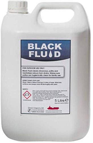 We Can Source It Ltd - Black Fluid Outdoor Patio Cleaner - Liquid Disinfectant For Path, Patio, and Driveways - 5 Litre Bottle