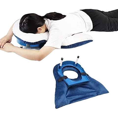 SKYWPOJU Face Down Pillow for Sleeping After Post Surgery Pillow,Prone Pillow Face Down Sleep, Retina Lying Pillow,for Sleeping Post Vitrectomy and Retinal Detachment Recovery Equipment Cover