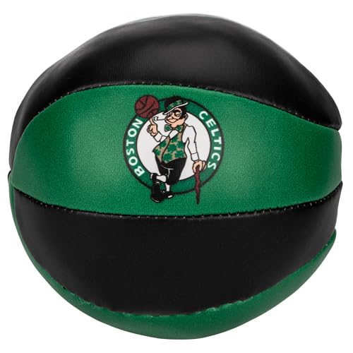image for Franklin Sports NBA Boston Celtics Toy Basketballs - 2 Pack of Kids So