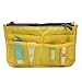 FGJFJ Tragbare Faltbare Aufbewahrungstasche Mom Handtasche Multifunktions-Kinderspielzeug-Organizer,Gelb