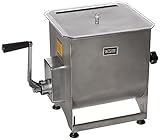 Weston Stainless Steel Meat Mixer, 44-Pound Capacity (36-2001-W), Removable Mixing Paddles