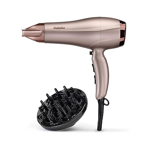 Secador de Pelo Babyliss Smooth Dry 5790PE Iónico Rosa
