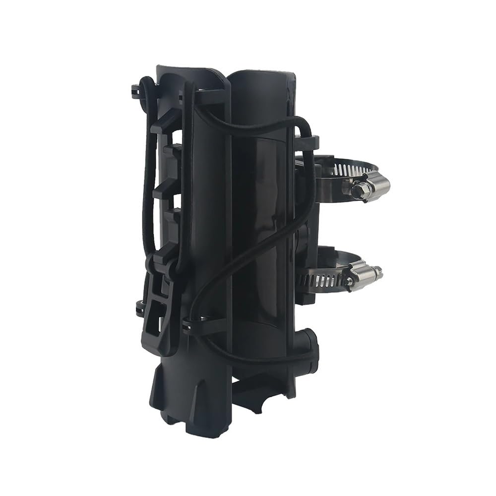 Motorrad Flaschenhalter Halter Wasserbecherhalter Verstellbarer Getränkehalter 360 Rotation Flaschenhalter Audio Halterung Flaschenhalter(44MM-75MM)