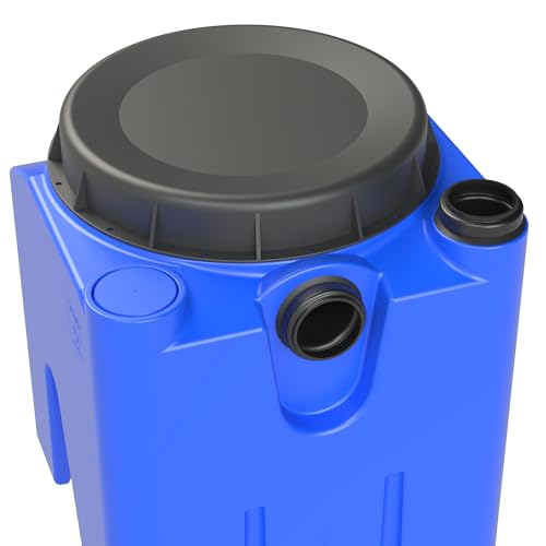 SFA – Sanigrease T 24 – Mobiler Fettabscheider – Gesamtfassungsvermögen 24 l – Fasst bis zu 8 l Fett – Kompakt und leicht (4 kg) – 35 x 39 x 39,1 cm