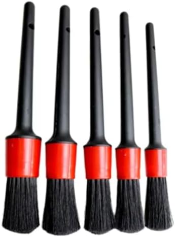 Kit de Escovas de Detalhamento Automotivo para Carro e Moto - 5 P...