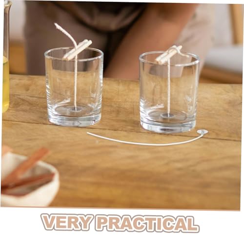 200 pabilos trenzados para hacer velas, resistentes al calor miniatura 3