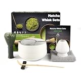 Anei 7 Pcs Matcha Set,Matcha Tea for Making Breakfast/Latte,Whisk Set and...
