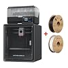 Bundle Anycubic Kobra S1 Combo Multicolor 3D Printer + ANYCUBIC PLA Filament 1.75mm 2KG Black+White