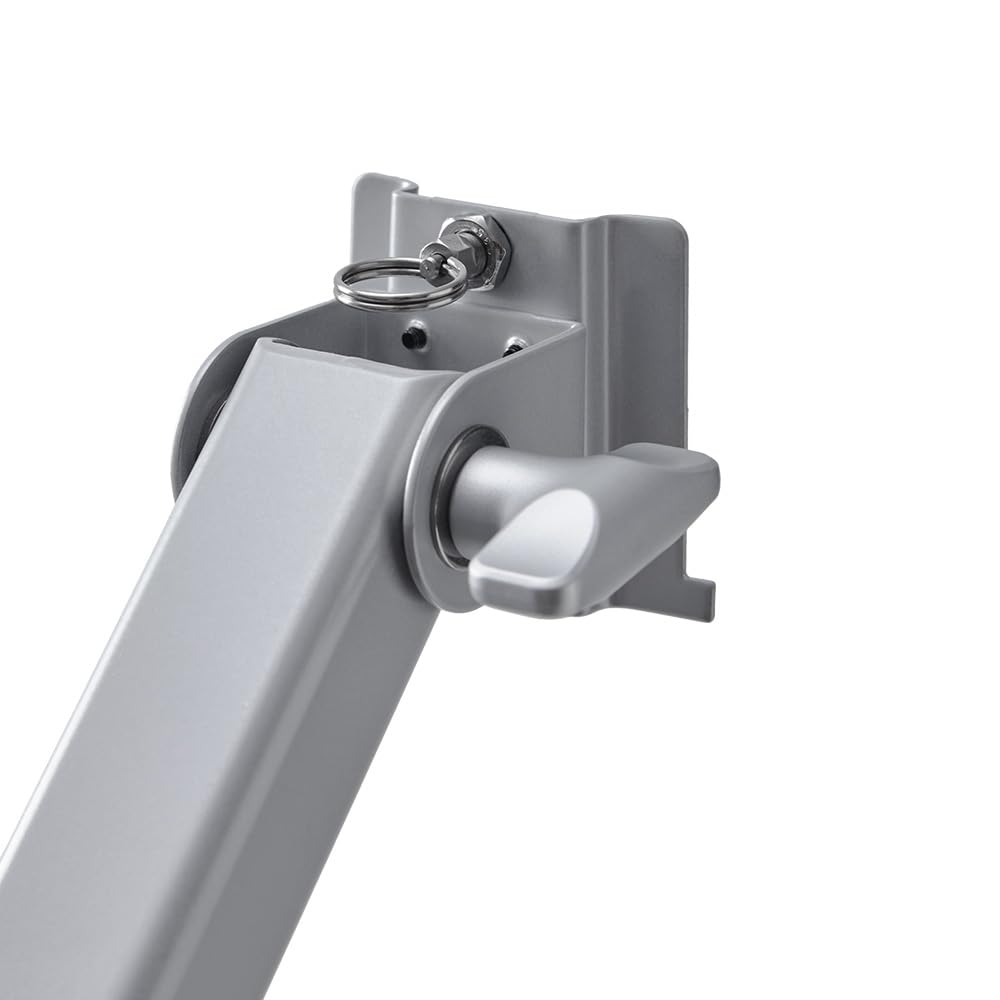 amaran Verge Adaptador de Soporte – Montura para trípode con inclinación de 180° y Sistema de Bloqueo rápido para Verge y Verge MAX – Compatible con Soportes estándar de 5/8" – Plateado