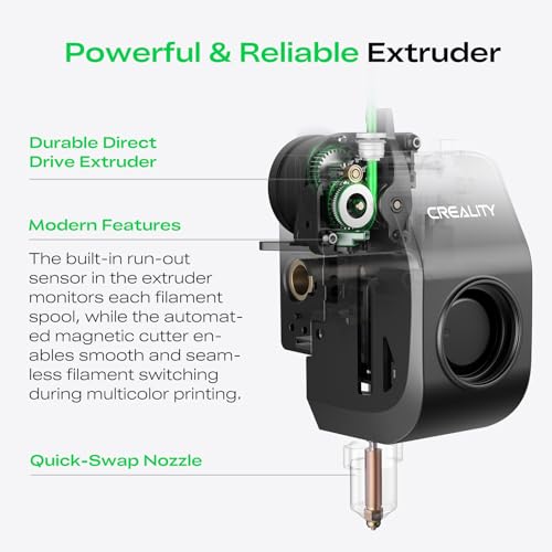 image for Creality K2 SE 3D Printer, 500mm/s High-Speed Printing, Support Multi 