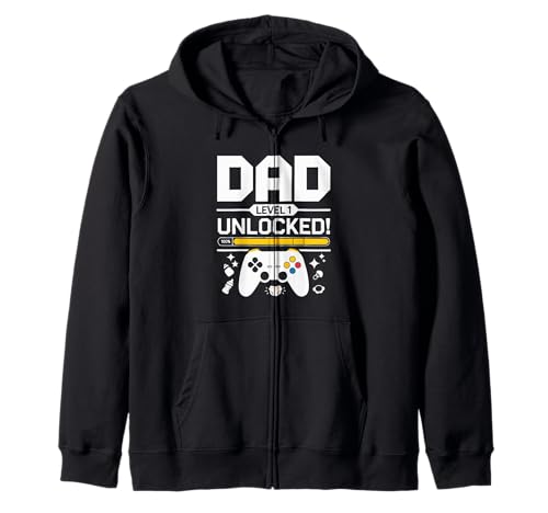 Gamer 1st Pères Day Dad Gaming Men First Year Video Games Sweat à Capuche