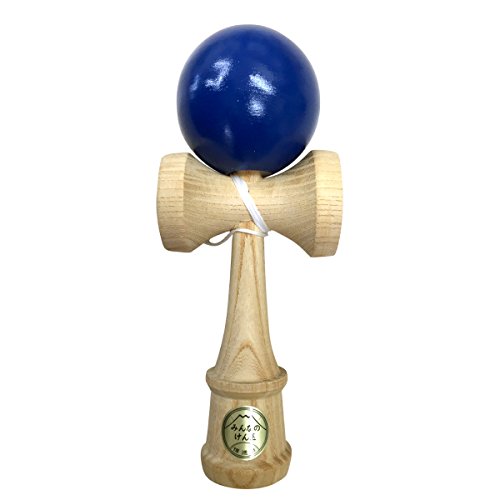 Kendama Everyone Fuji en bois de zelkova bleu pour s'amuser au quotidien