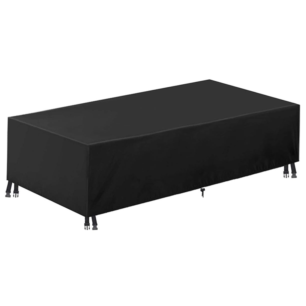 Housse de mobilier extérieur anti-pluie pour protéger la table de terrasse en automne