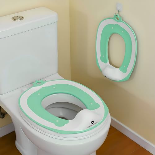 Image of StarAndDaisy Potty Seat /Chair for Kids 1-5 Years / 3-In-1 Baby Toilet Training Seat with Anti-Skip Pads, Removable Potty Pot, Potty Training Seat for Baby & Kids -Aqua