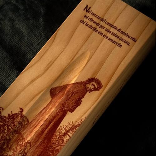 Image of pininfarina Cambiano Dante Ethergraf 700th Edition - Tales from Paradiso | Limited Edition Writing Instrument | Divine Comedy Commemorative Design | Premium Executive & Collector Gift