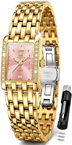Image of OLEVS Women Watches Diamond Fashion Dress Elegant with Date Ladies Watch
