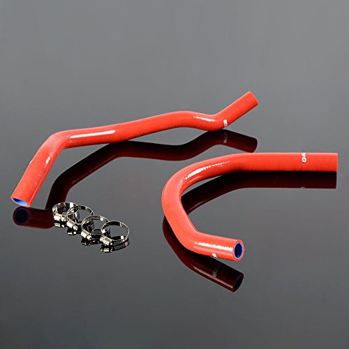 Silicone Radiator Hose Kit For Yamaha Banshee Yfz350 Yfz 350 82-06 Red