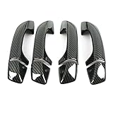 Artikelgewicht: 0.3 Stubble Fit für Volkswagen Golf 6 Mk6 Carbon Look Türgriff Deckt Cromium Styling Zubehör (Color : Golf 6)