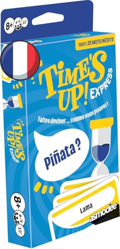 Asmodee - Time's UP Express - Jeux de société Vacances - Jeu de Cartes et d'ambiance - Famille et Enfants à partir de 8 Ans - 4 à 12 Joueurs - Format Poche...