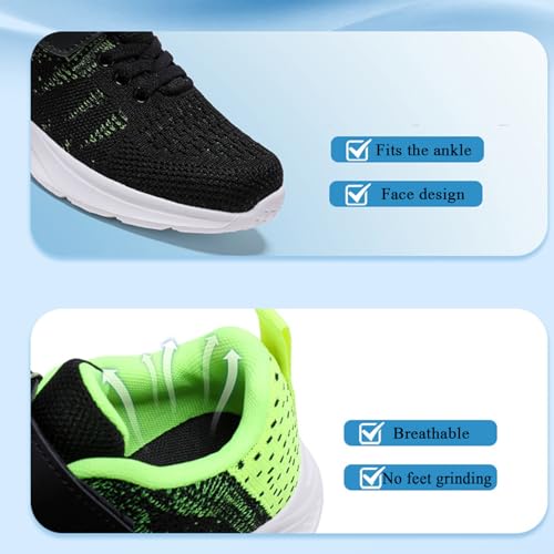 Girls Boys Running Knit Running Shoes Walking Shoes Lightweight Breathable Sneaker for Kids4