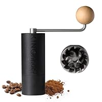 KINGrinder P1 Leichte Manuelle Hand-Kaffeemühle für Mokkakanne, French Press, Drip mit Montagekonsistenz Edelstahl konische Fräsmühle, 20g Kapazität