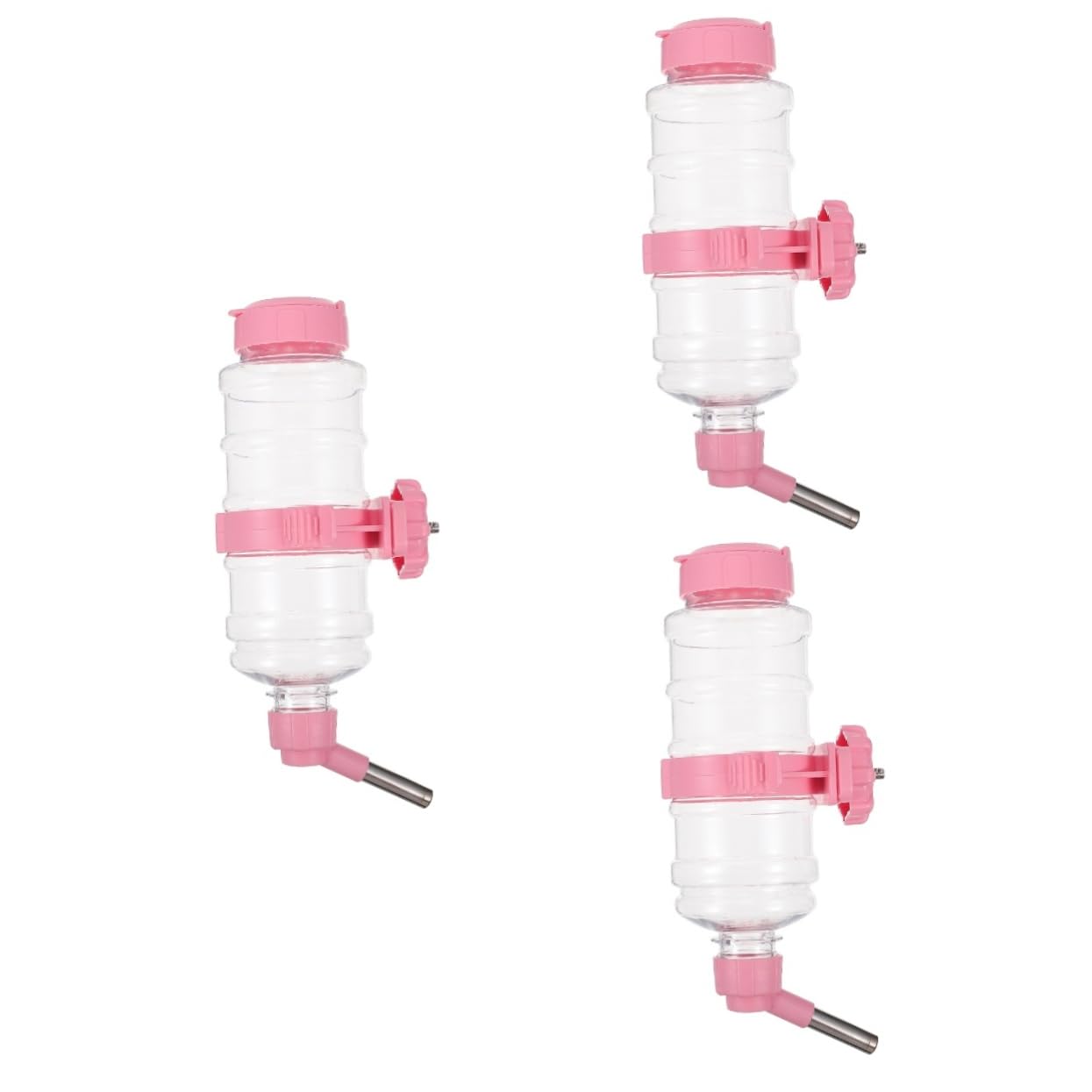 FRCOLOR 3 Unidades Bebedor de Conejo Conejo Soporte de Agua para Mascotas Botella de Agua comedero para Perros comedero automático para Mascotas Bebedero automático para Mascotas cobayas Guinea