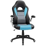 silla gaming langria racing PUEDES CONFIAR EN ELLA: El cilindro de auto-retorno certificado de la clase 3 garantiza la seguridad, las ruedas y los apoyabrazos cumplen con las normas de durabilidad de BIFMA X 5.1 para un uso fiable; la sólida base de cinco estrellas y el robusto marco de acero aseguran una carga máxima de 150 kg