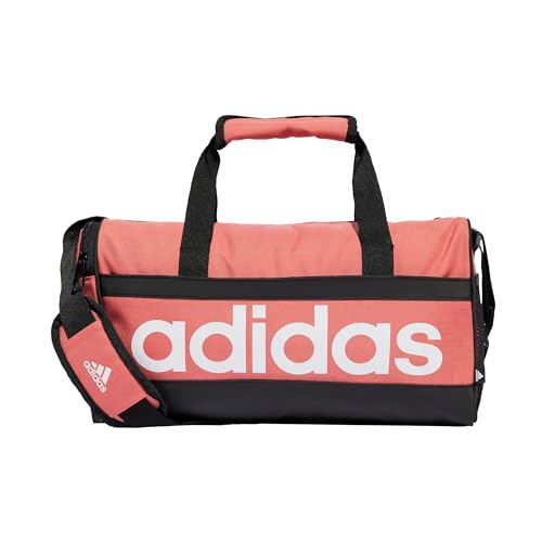 adidas Unisex Essentials Linear Seesack, Preloved Scarlet / Black / White,...