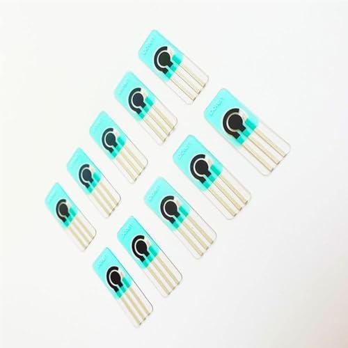 Electrodos electroquímicos serigrafiados 3 en 1 con carbono y Ag/AgCl, 100 unidades