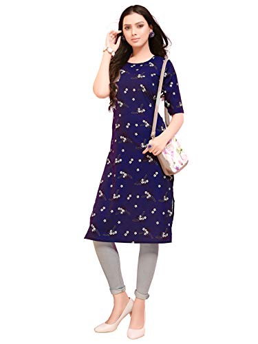 Image of Sanisa Women's Crepe Printed Kurta