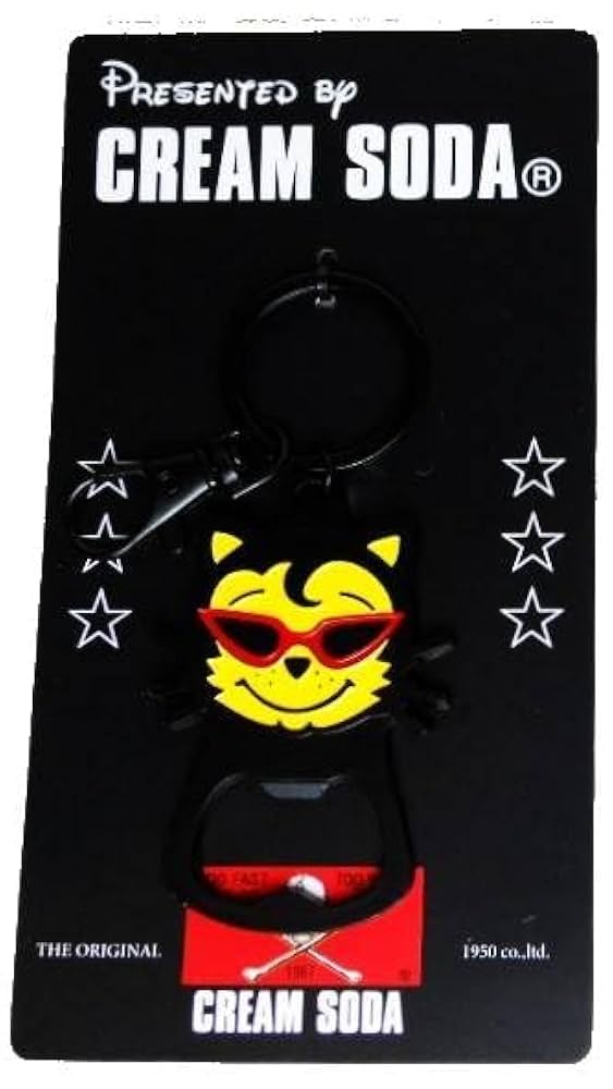 クリームソーダ  ティミー　80's当時モノ　人気デザインキーホルダー入手困難 楽天市場】CREAM SODAクリームソーダTEMMYEティミー◇蓄光ラバー