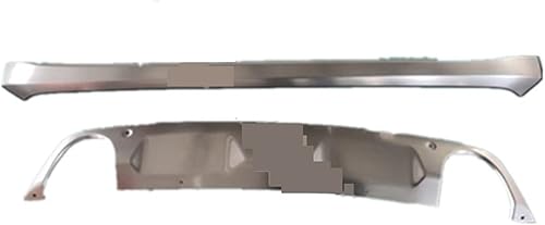 Miniatura 3 de Stainless Steel Front and Rear Bumper Protector Skid Plate Cover Fit Compatible with Mazda CX-3 Cx3 2017-2021 Car Accessories Styling (Color  Front