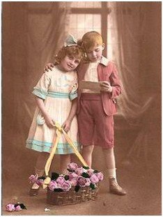 Tableau enfant rétro vintage en toile 40x30 cm pour décoration de chambre