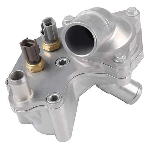 Image of Aluminum Coolant Thermostat Housing Compatible with 1997-2001 Ford Explorer | Compatible with 1998-2001 Mercury Mountaineer 2001 Explorer Sport Trac /Ranger 4.0L V6 Replacement for 902-204 2L2Z8592BA
