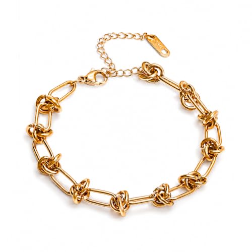 Image of Rubans Demi Fine Stainless Steel Bracelet Waterproof Gift for Women & Girls