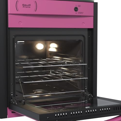 Fogao A Gas De Embutir Gaudi Prisma Vitreo Bl 4q Pink Gas Glp
