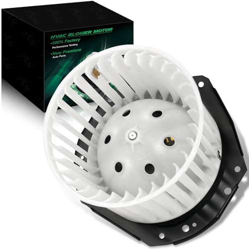 Image of HVAC Heater Blower Motor with Fan Cage for:-Chevy Tahoe 1995-1996 Camaro 1985-1988 Astro K1500 Suburban C1500 for:-GMC C1500 Suburban C2500, 1985-1996, A /C Heater Blower Motor OE# 700103