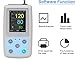 CONTEC ABPM50 Handheld 24hours Ambulatory Blood Pressure Monitor with PC Software for Continuous Monitoring NIBP USB Port with Three Cuffs