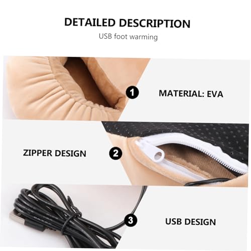 Calentador de pies recargable FOMIYES USB miniatura 6