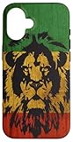 Rasta Reggae Lion Flag Jamaica for Rastafari Lover Case for iPhone 16