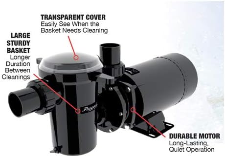 Raypak Protege 1.5 Horsepower Aboveground Pool Pump