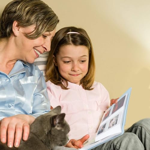 Álbum de câmera 256 folhas Álbum 3 polegadas para Instax Mini 12/11/9/90/70/40/8 (Azul)