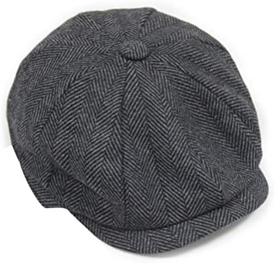 FENICAL Boina de inverno masculina boina jornaleiro chapéu protet...