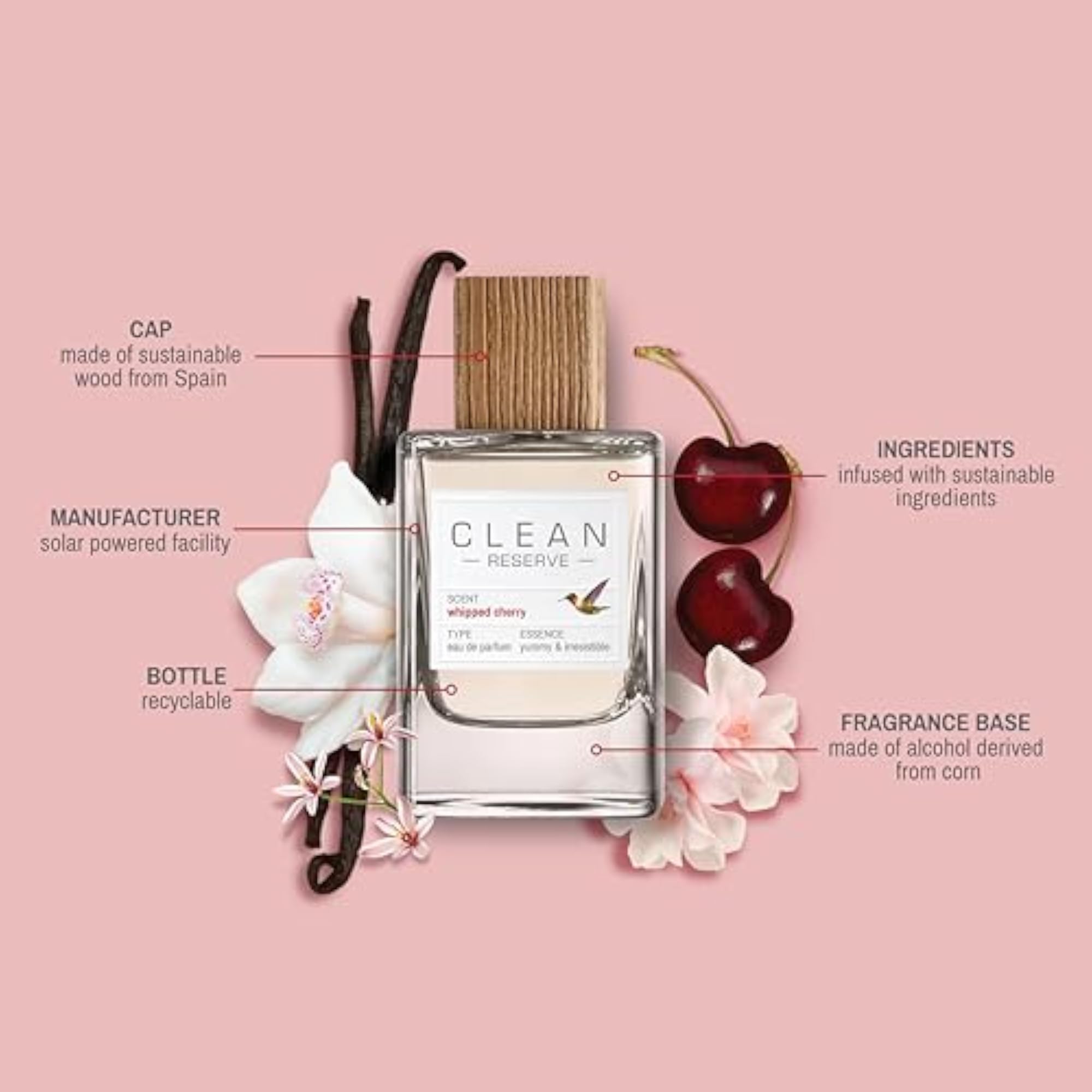 Clean Beauty Clean Reserve Whipped Cherry Eau de Parfum 50ml